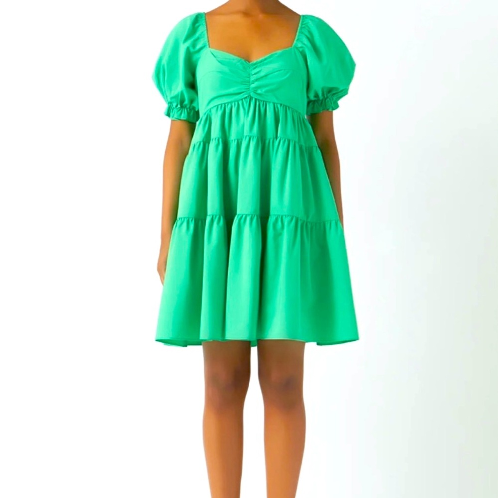 Endless Rose puff sleeve dress
